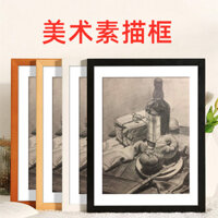 Khung ảnh treo tường 4k8 mở phác thảo màu nước trang trí bàn giấy phép kinh doanh khung trưng bày khung hình ghép hình khung hình a4 khung hình MI6F