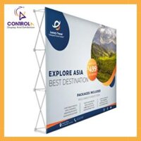 KHUNG BACKDROP MẠNG NHỆN DI ĐỘNG LOẠI PHẲNG