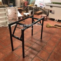 Khung bàn chân sắt gấp gọn 100x50