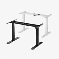 Khung bàn nâng hạ HyperWork Atlas - Đen (chưa bao gồm mặt bàn)