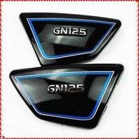 Khung bảng điều khiển bên hông pin xe máy Suzuki GN125 GN 125 (đỏ và đen)