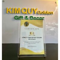 Khung Bằng Khen A4 mica tràn viền Để Bàn Treo Tường Chất Liệu Mica Acylic LOẠI 1