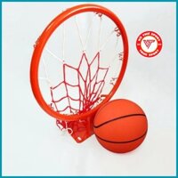 Khung bóng rổ vành bóng rô quả bóng rổ luyện tập tại nhà người lớn trẻ em gọn nhẹn và tiện lợi
