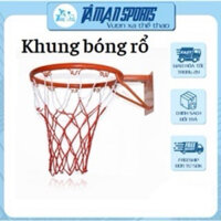 Khung bóng rổ, vành bóng rổ 31cm/33cm/36cm/42cm bằng sắt sơn tĩnh điện kèm lưới