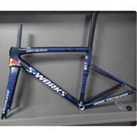 Khung carbon SWorks Tarmac SL8 phanh đĩa kèm ghi đông(bora redbull)