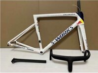 Khung carbon SWorks Tarmac SL8 phanh đĩa kèm ghi đông (bora redbull)