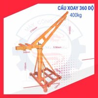 Khung cẩu xoay mini 360 tải trọng 400kg