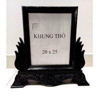 Khung chân đế hình thờ 20x25 đế hoa sen