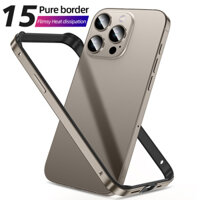 Khung chống sốc kim loại cản trước cho Ốp lưng iPhone 12 13 pro max 14 15 16 pro max 14 15 16 plus