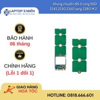 Khung chuyển đổi ổ cứng SSD 2242,2230,2260 sang 2280 M.2