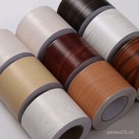 Khung cửa gỗ tân trang, nhãn dán tường trắng trong suốt, đồ nội thất chống nước, tự dính, khung cửa dày