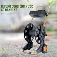 Khung Cuộn Ống Nước Tưới Cây Rửa Xe Có Bánh Xe SPW04