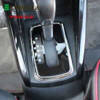 Khung Dán Núm Cần Số Xe Hơi Bằng Crom ABS Chuyên Dụng Cho Ford Ecosport 2013-2017