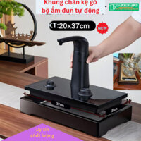 Khung Đế Kệ Ấm Đun Nước Điện Tự Động Gỗ Khay Bàn Trà Điện(Kích thước 37x20cm)