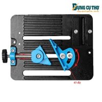 Khung Đế Kẹp Máy Mài Cằm Tay Thành Máy Cắt Bàn Mini