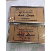 Khung Ép Biển Số Ô TÔ Mẫu Mới Kích Thước 33*17cm(Sau Chỉ Thị Ngày 1/8)