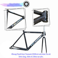 Khung Fixed Gear Tsunami SNM100 sơn màu Tia sét
