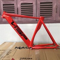 Khung fixed gear VISP TRX2024 Càng carbon ( không kèm chén cổ)