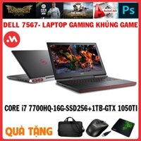 Khủng game Dell 7567 core i7 7700hq,vga gtx 1050ti 4g,laptop cũ chơi game cơ bản - Hàng nhập khẩu USA