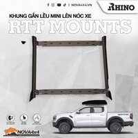 Khung gắn lều Mini lên nóc xe Bán tải – thương hiệu Rhino