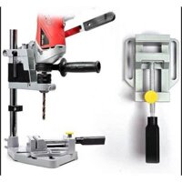 Khung gắn máy khoan cầm tay, đế kẹp bàn khoan bàn thanh khoan tay