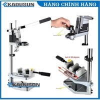 Khung gắn máy khoan kèm ê tô khung đế gắn khoan tay thành khoan bàn