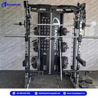 Khung gánh tạ trợ lực đa năng Titansport TF-3058 (2*60kgs, xám đen)