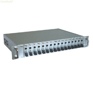 Khung giá 17 khe cắm Management Media Converter WINTOP YT-81/7-2A