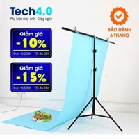 Khung giá treo phông nền chữ T 1,5m x 2m chụp ảnh, livestream ( tặng kẹp )