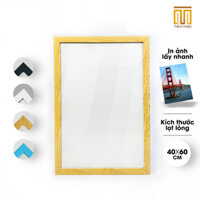 Khung Hình 40x60 - Khung Ảnh Cỡ Lớn - Có In Ảnh Theo Yêu Cầu - Tiệm Mộc KH4060