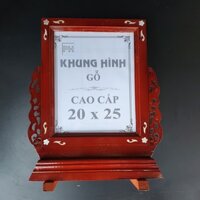 Khung hình thờ bằng gỗ, khung ảnh thờ gỗ, khung hình có chân cao cấp