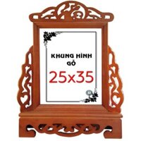 Khung Hình Thờ gỗ 25x35