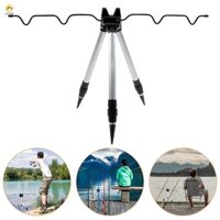 Khung hỗ trợ cực biển ECHOG, Giá đỡ cần câu đế chịu tải, Chân đế câu cá bằng hợp kim nhôm 3 tầng đa chức năng Chân đế câu cá Bãi biển đại dương