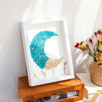 Khung Hộp 3D ( A4, 21x30cm) Sâu 1.5cm - Khung Tiêu Bản Trưng Bày Đồ Vật Trang Trí Treo Tường