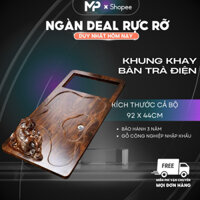 Khung khay bàn trà điện