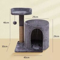 Khung Leo Núi Cho Mèo Nhà cây cho mèo - Cat tree (4màu sẵn)