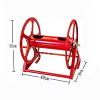 Khung lô cuộn dây ống dây nước, dây cao áp, dây điện Lionking PR200 bằng thép không rỉ, tặng combo 03 khớp nối nhanh