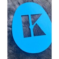 khung logo sơn vợt cầu lông Kumpoo, logo khung sơn vợt cầu lông kumpoo