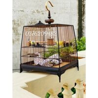 KHUNG LỒNG CHIM CHÀO MÀO ĐẸP CHẮC CHẮN CỘT TRÒN CHÂN MÁNG SÚNG SIÊU DẺ ĐẸP , DỄ RÁP
