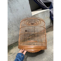 Khung lồng chim chích choè tự ráp lồng chòe chất liệu trúc size 40, 42 Phụ kiện Bamboo