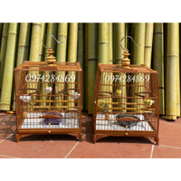 KHUNG LỒNG CHIM TRÚC CHÀO MÀO ĐẸP CHẮC CHẮN GIÁ RẺ TỰ RÁP SIÊU DỄ gắn kết anh em mọi miền