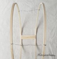 Khung lồng đèn tròn 40cm