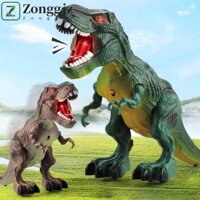 Khủng long nghe nhìn điện ZONGGJZ, Hiệu ứng âm thanh Khủng long Robot đi bộ Tyrannosaurus, Đồ chơi mô hình Mô hình động vật Mô phỏng Kích thước lớn Đồ chơi khủng long trẻ em Quà tặng trẻ em