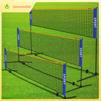 Khung lưới cầu lông gấp gọn lưới cầu lông di động trong nhà và ngoài trời có thể điều chỉnh giá đỡ lưới cầu lông 【Summer062】