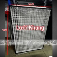 Khung lưới siêu thị , khung lưới trang trí , dùng lắp đặt kệ siêu thị , đa năng , khung lưới MÀU ĐEN