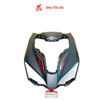 Khung Mặt Nạ Air Blade 125 (2017, 2018) Đen Sần (Đen Mờ) *NHA76M Zin Honda - 64300K66VG0ZC