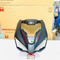 Khung Mặt Nạ Air Blade 125 (2017, 2018) Đen Sần (Đen Mờ) *NHA76M Zin Honda - 64300K66VG0ZC