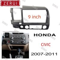 Khung Máy Phát radio fascia 2din 9 inch Cho Xe Hơi honda civic fd 2007-2011