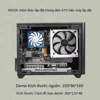 Khung Máy Tính Sửa Đổi Nguồn Điện PC Cooler Master NR200 Hỗ Trợ Treo Ngựa Thú Vị Đầu Tiên ATX To SFX