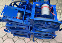 Khung máy tời xây dựng + phụ kiện